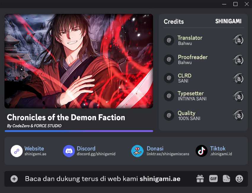 Chronicles of the Demon Faction Chapter 84