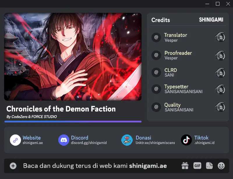 Chronicles of the Demon Faction Chapter 87