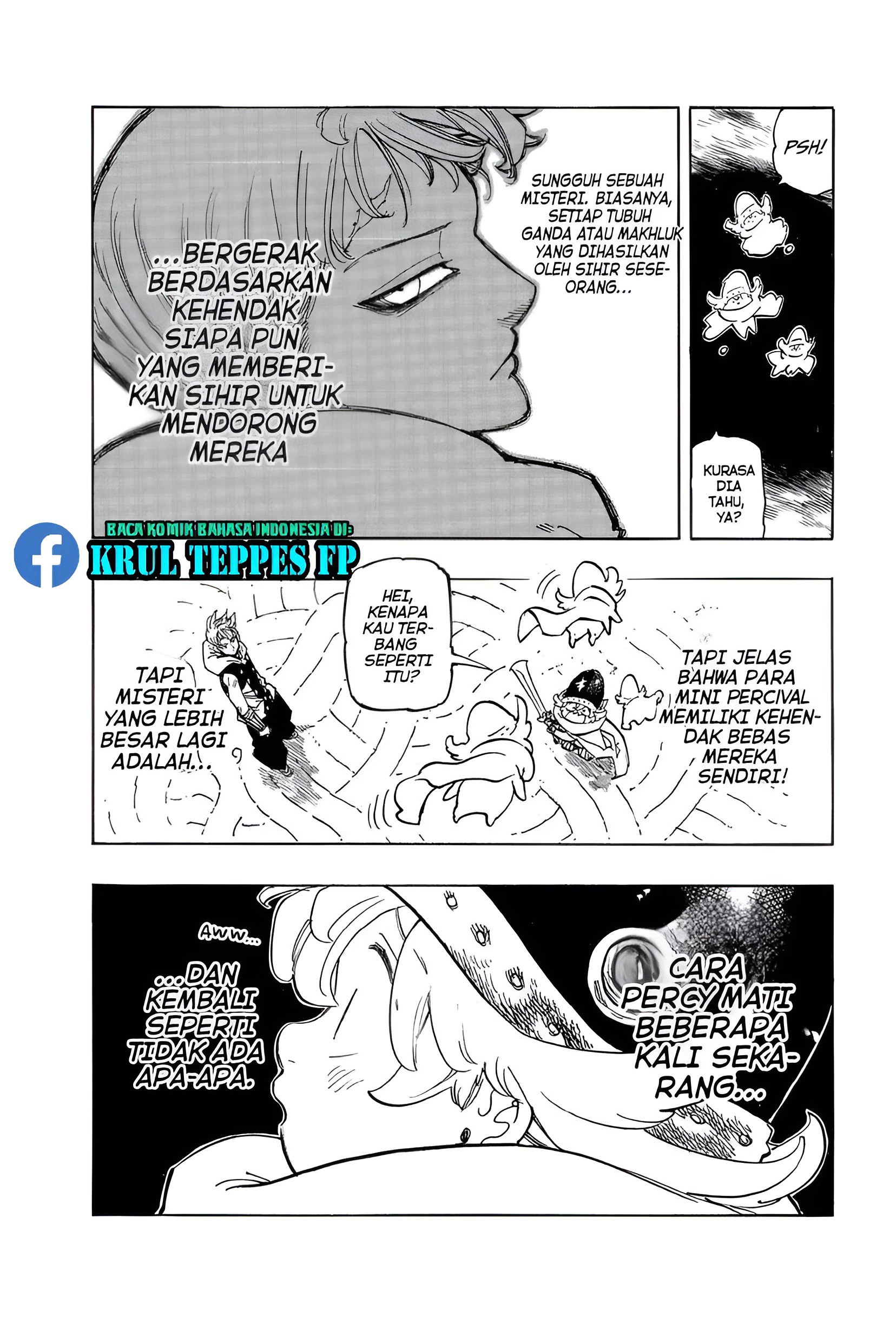 Mokushiroku no Yonkishi Chapter 110