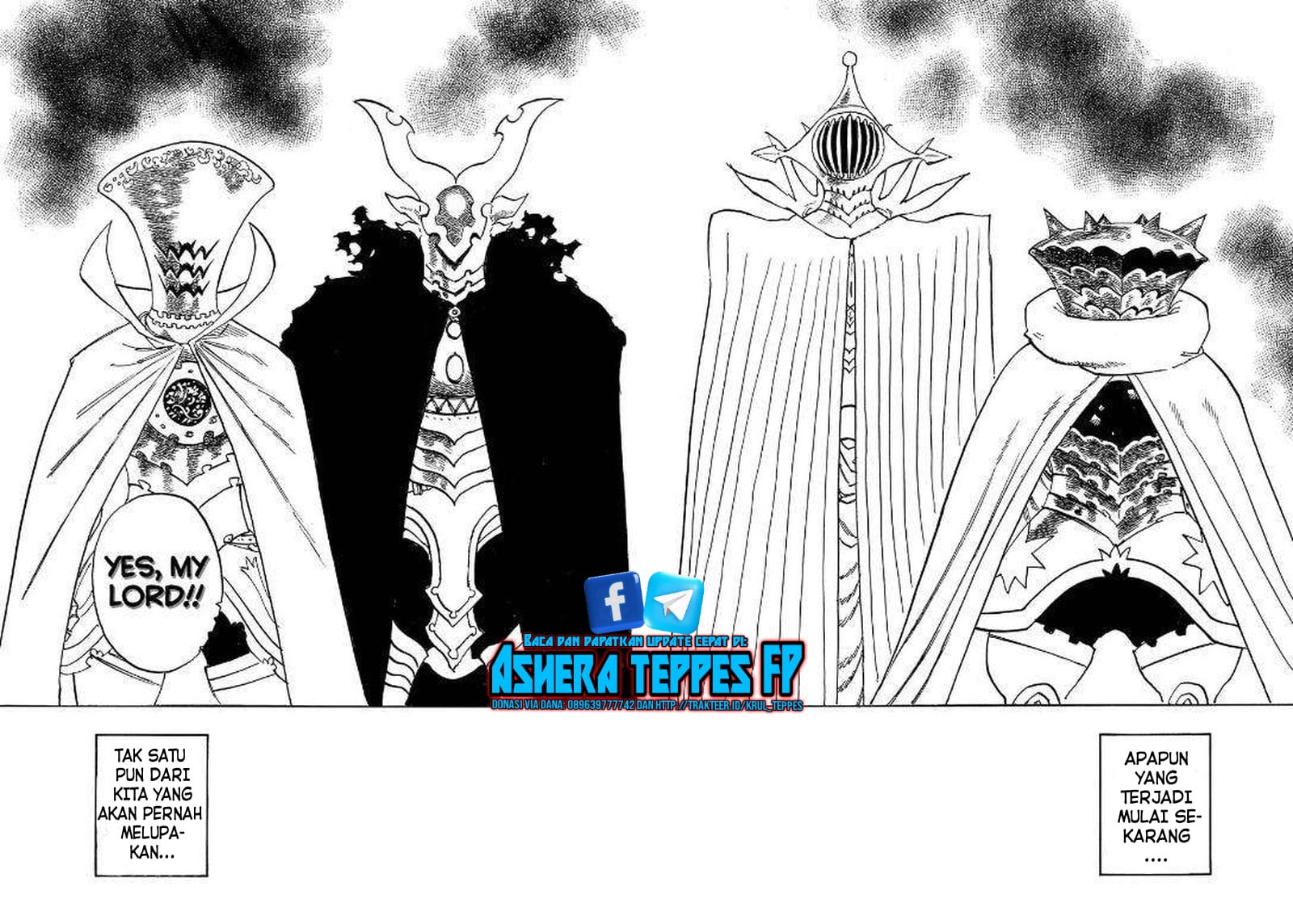 Mokushiroku no Yonkishi Chapter 127