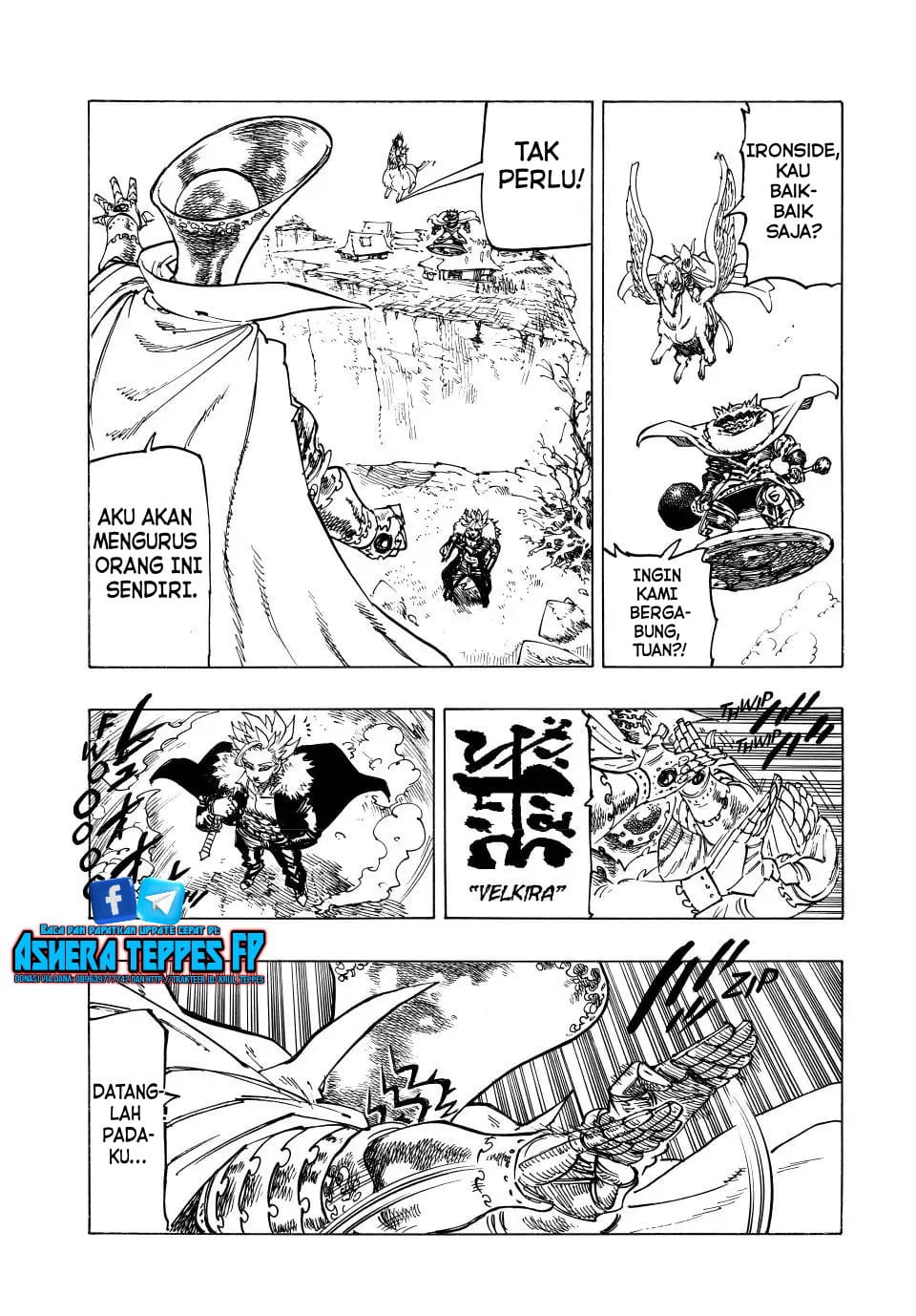 Mokushiroku no Yonkishi Chapter 128