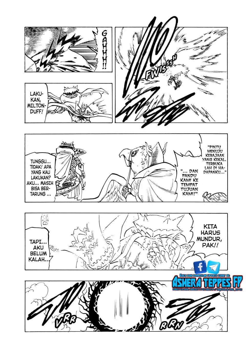 Mokushiroku no Yonkishi Chapter 128