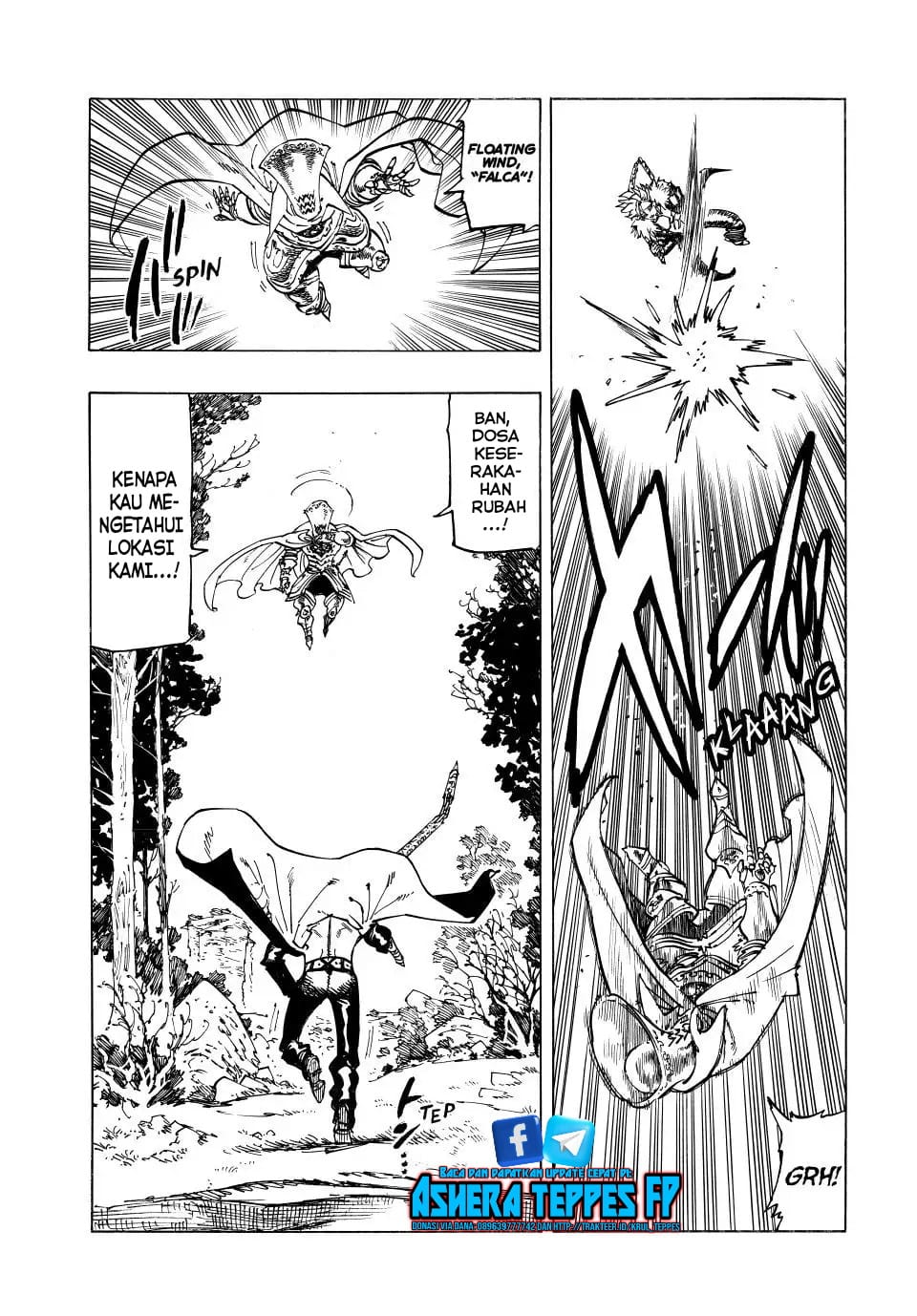 Mokushiroku no Yonkishi Chapter 128