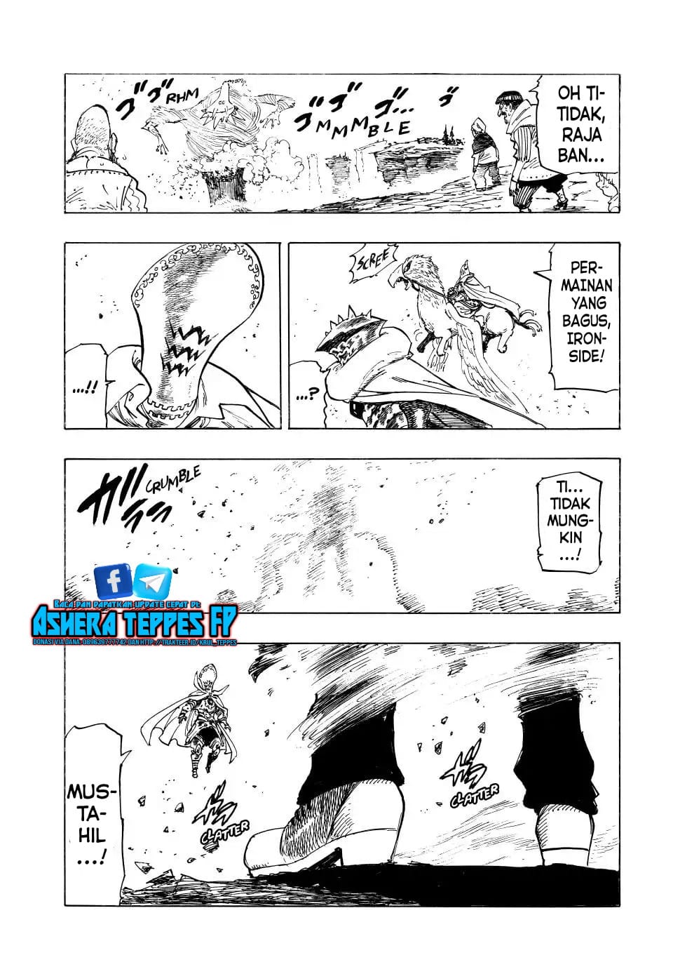 Mokushiroku no Yonkishi Chapter 128