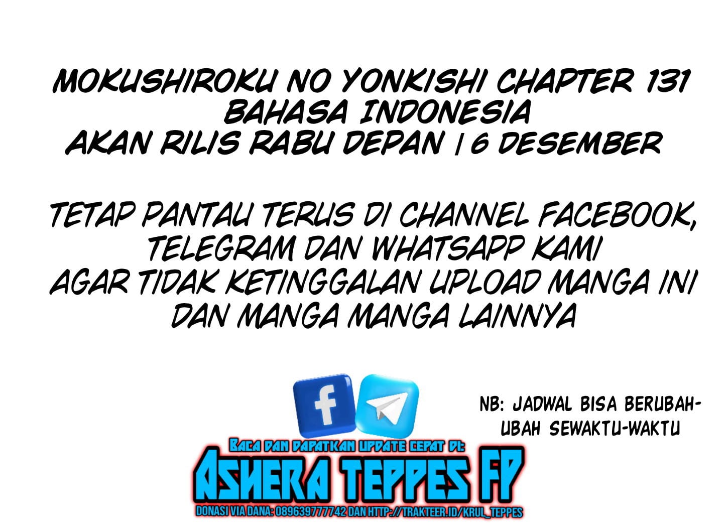 Mokushiroku no Yonkishi Chapter 128