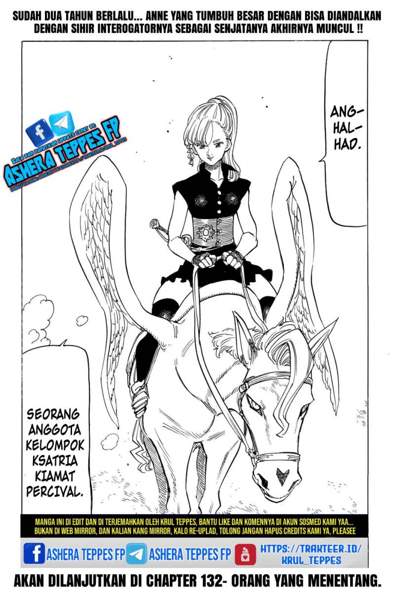 Mokushiroku no Yonkishi Chapter 129