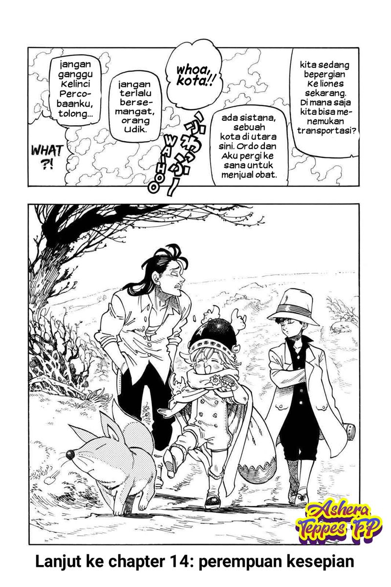 Mokushiroku no Yonkishi Chapter 13