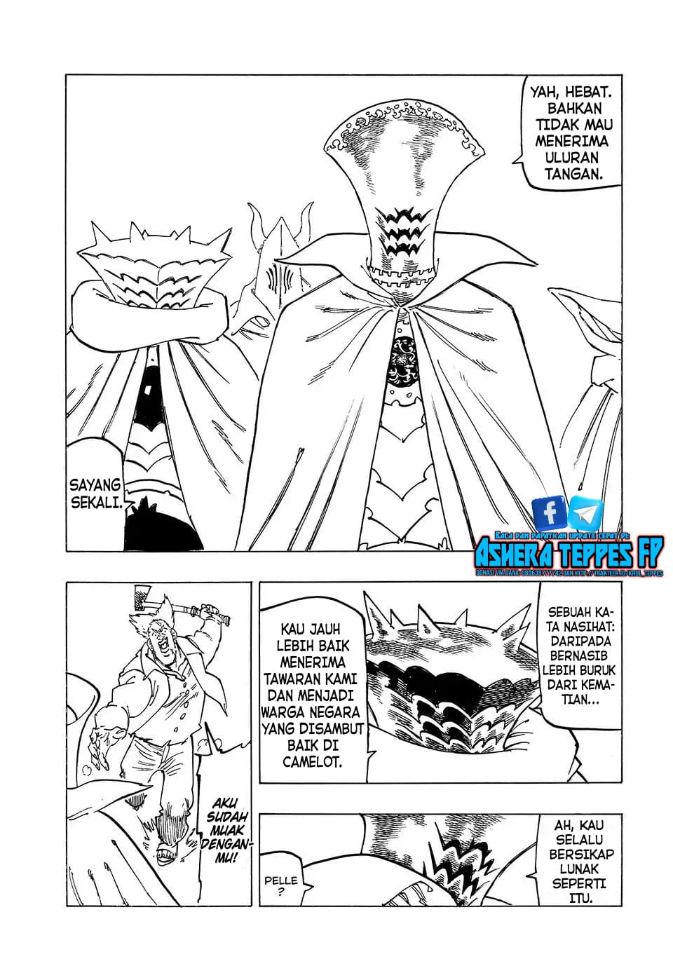 Mokushiroku no Yonkishi Chapter 130