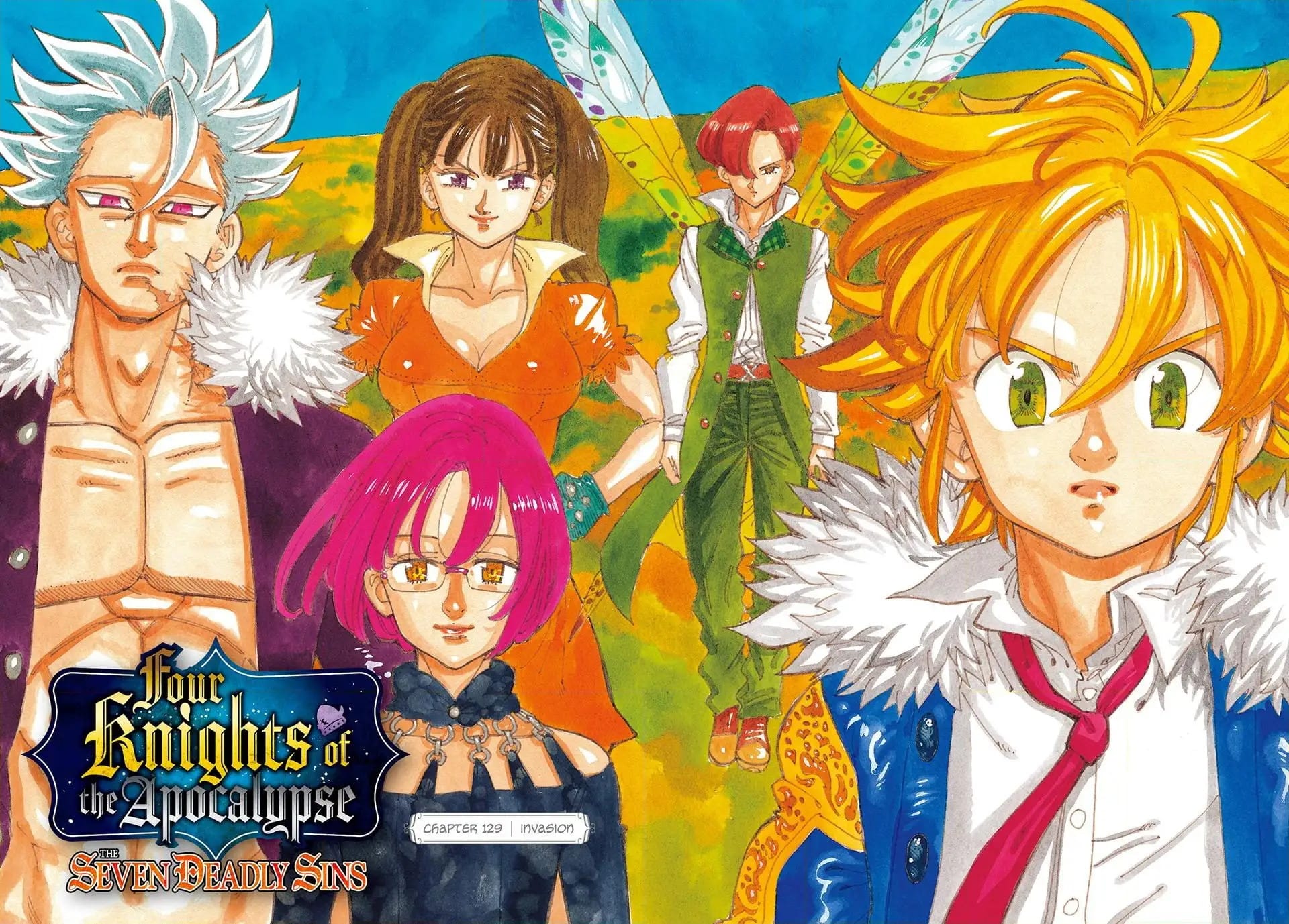 Mokushiroku no Yonkishi Chapter 130