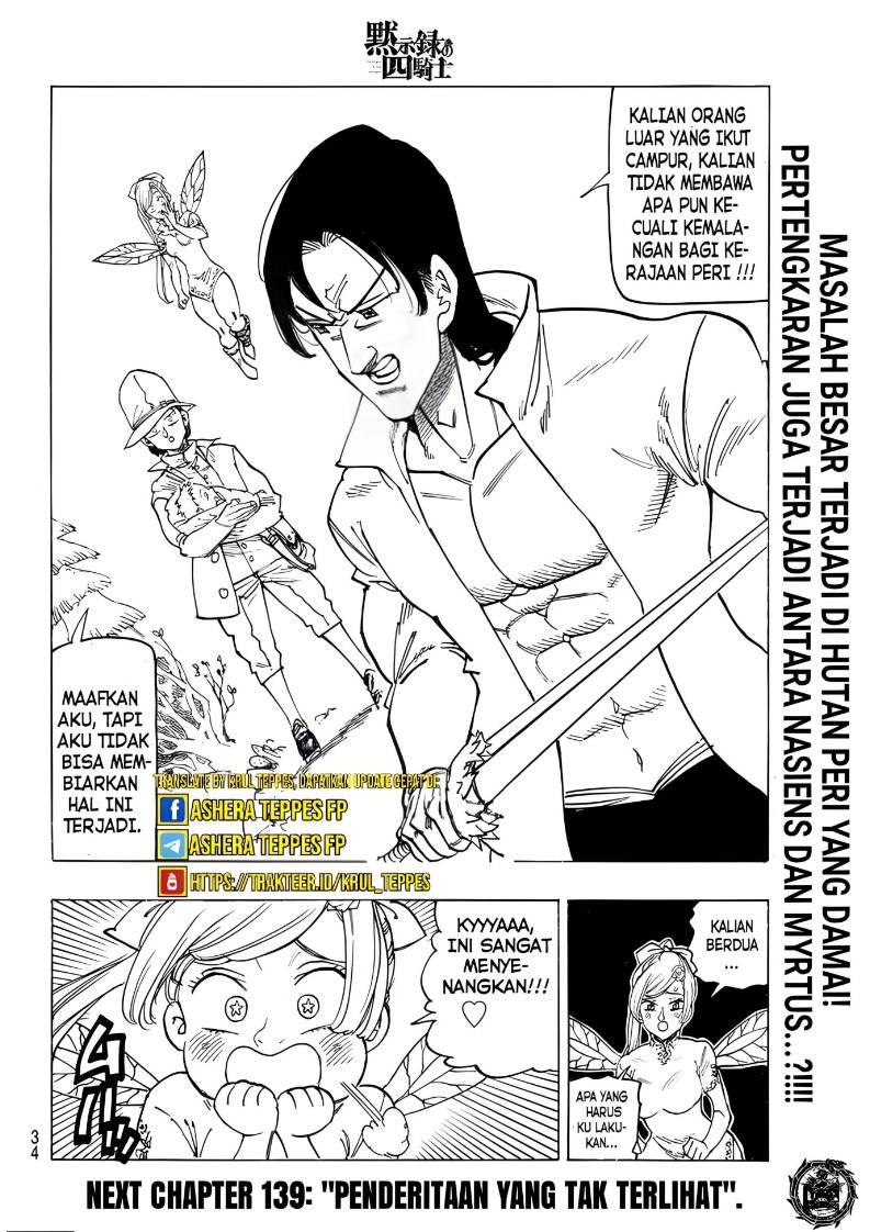 Mokushiroku no Yonkishi Chapter 133