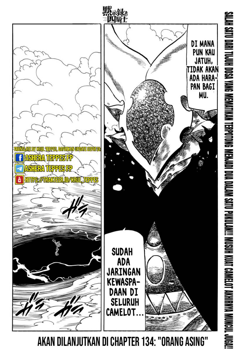 Mokushiroku no Yonkishi Chapter 134
