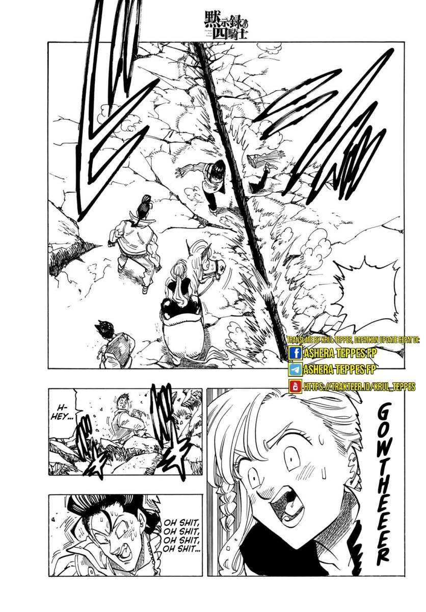 Mokushiroku no Yonkishi Chapter 134