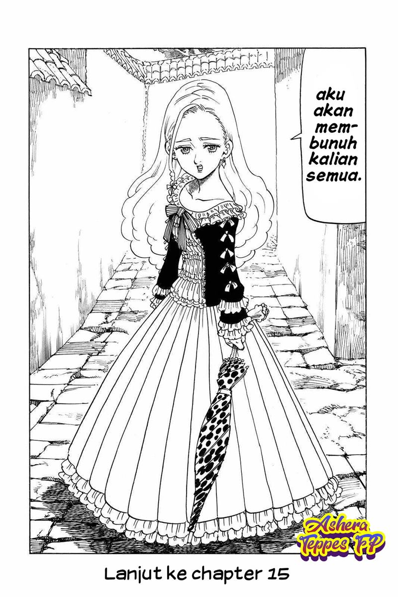 Mokushiroku no Yonkishi Chapter 14