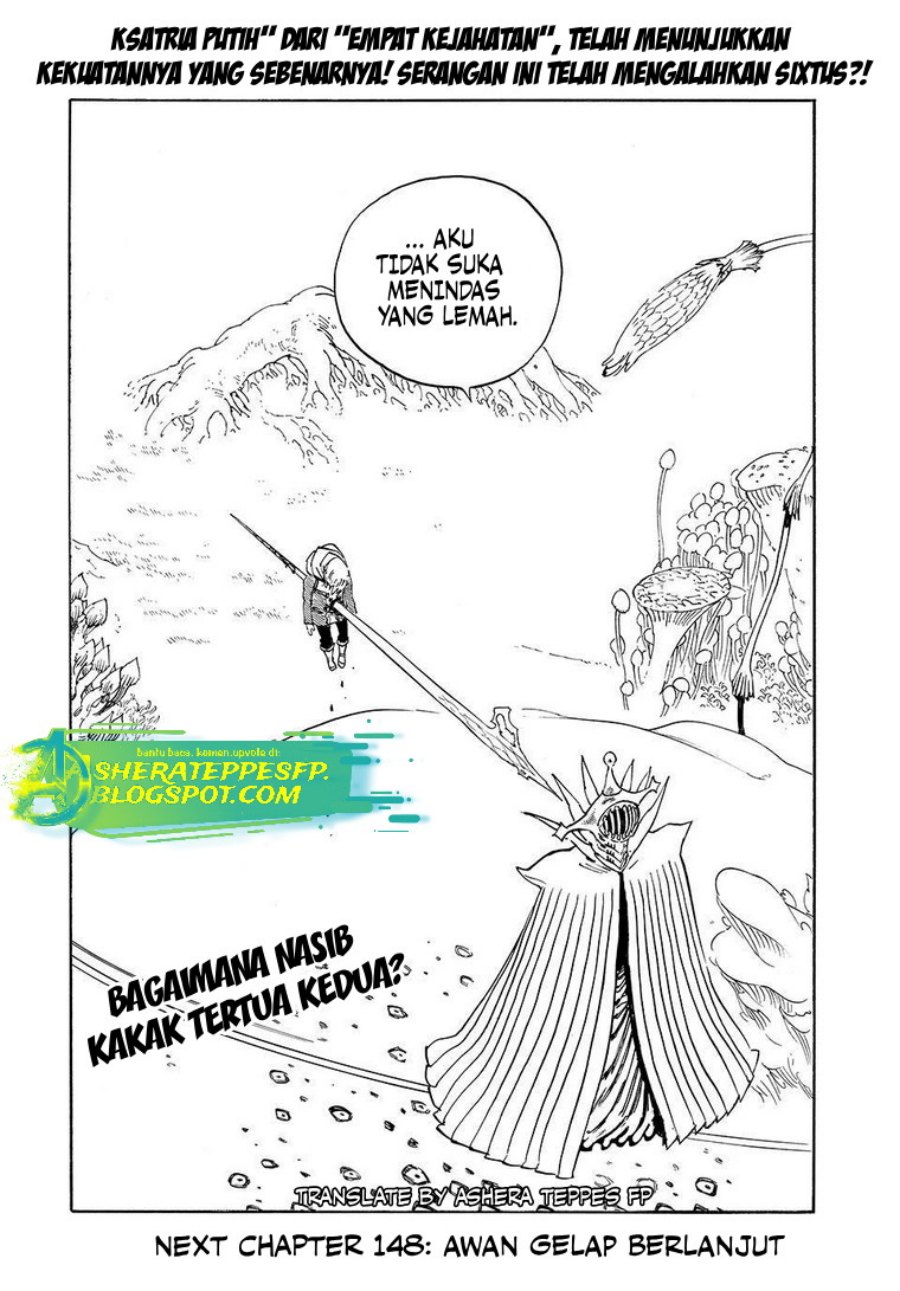 Mokushiroku no Yonkishi Chapter 147