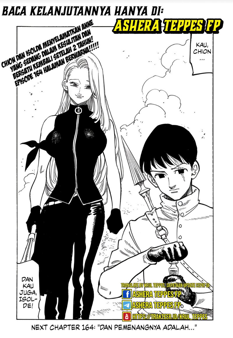 Mokushiroku no Yonkishi Chapter 163