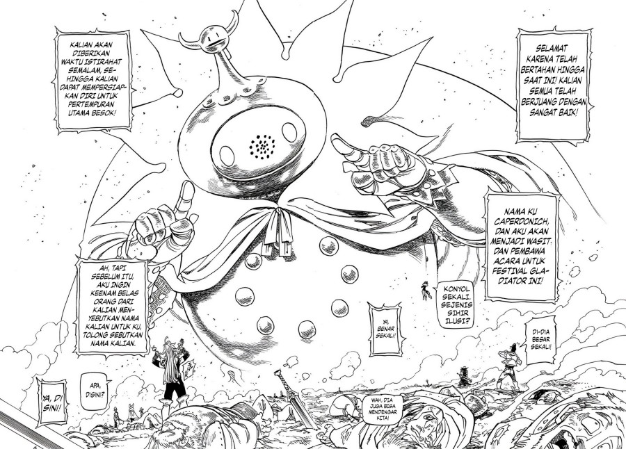 Mokushiroku no Yonkishi Chapter 165