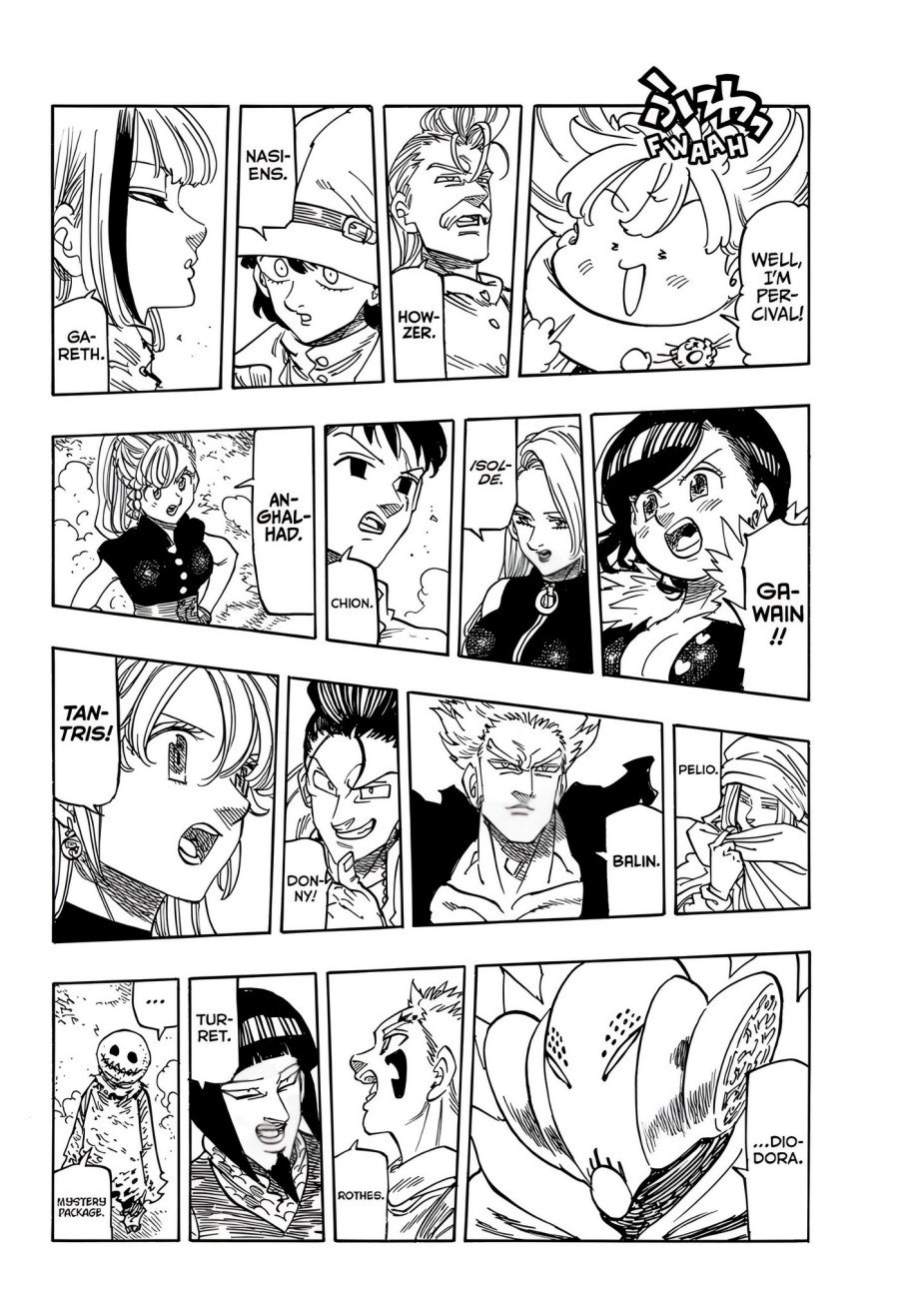 Mokushiroku no Yonkishi Chapter 165