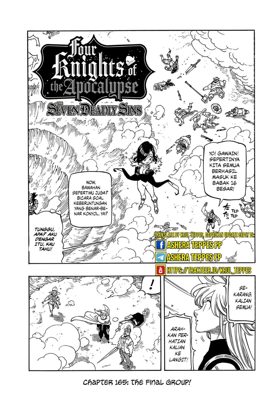 Mokushiroku no Yonkishi Chapter 165
