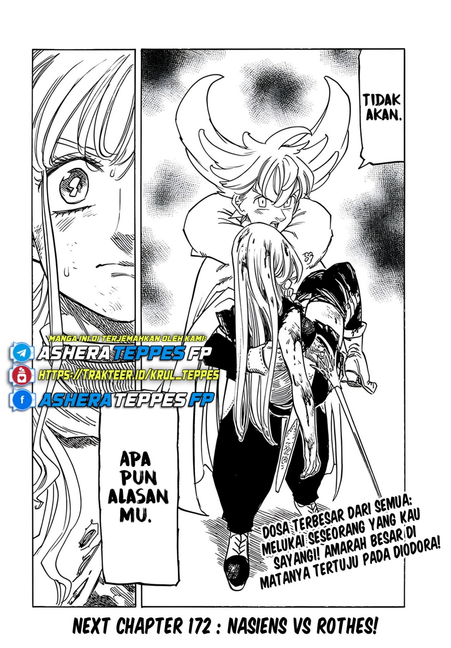 Mokushiroku no Yonkishi Chapter 171