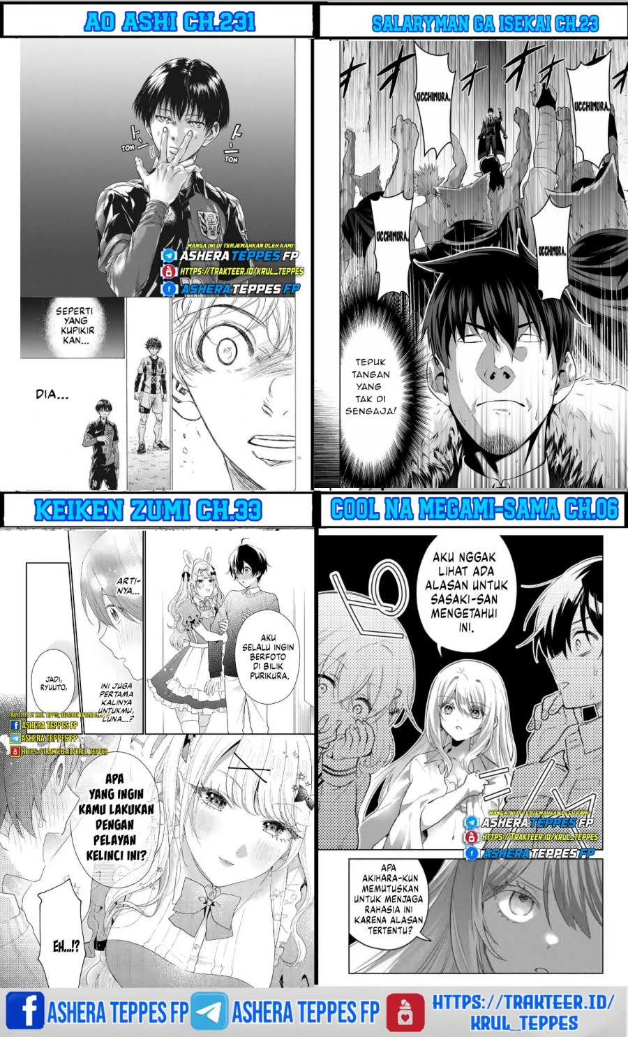 Mokushiroku no Yonkishi Chapter 171