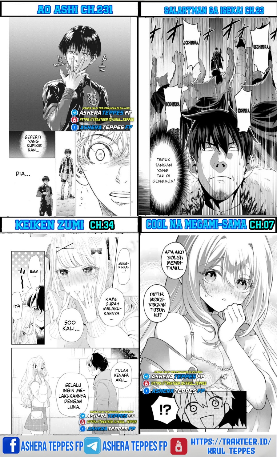 Mokushiroku no Yonkishi Chapter 172