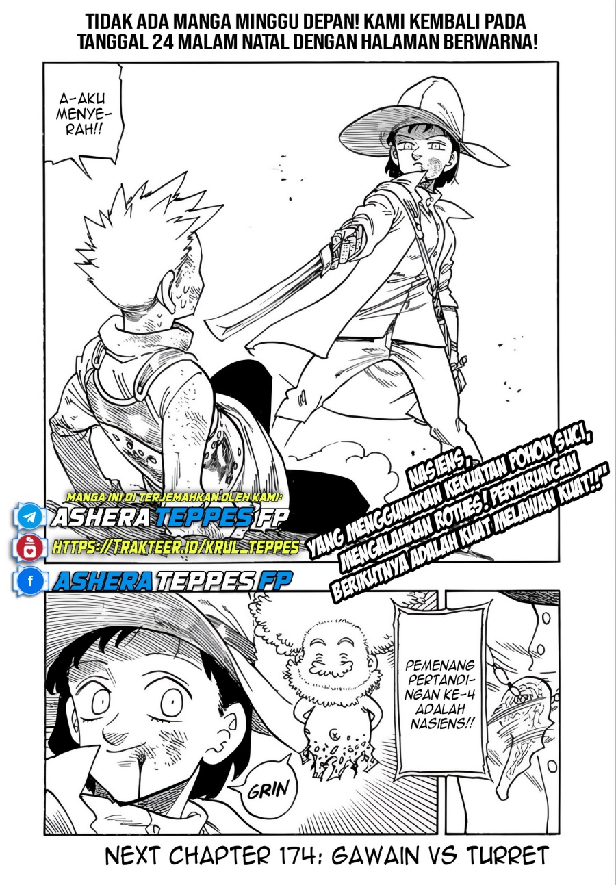 Mokushiroku no Yonkishi Chapter 173