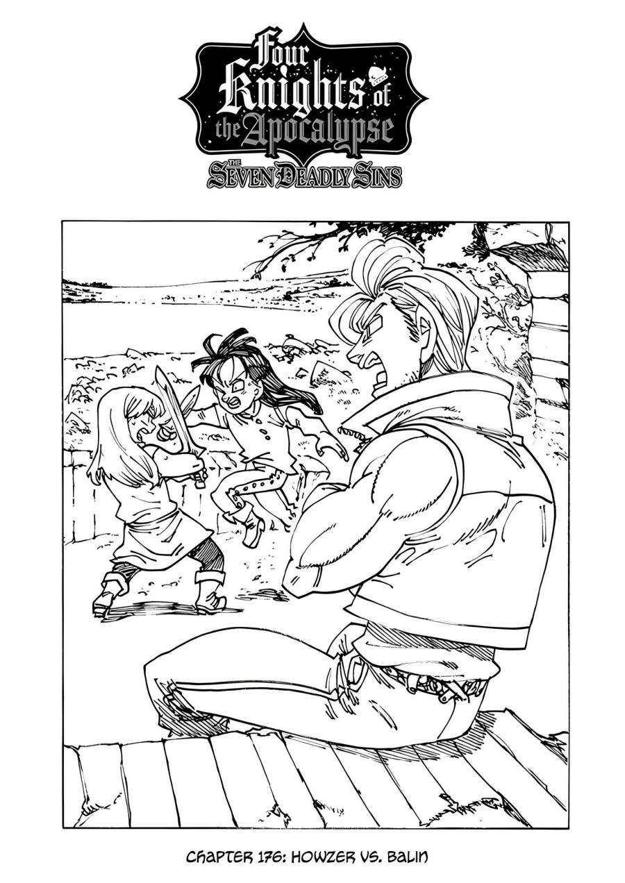 Mokushiroku no Yonkishi Chapter 176