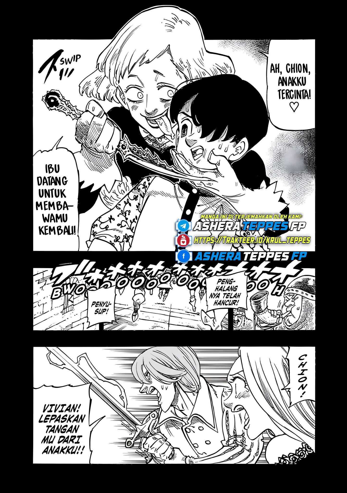 Mokushiroku no Yonkishi Chapter 179