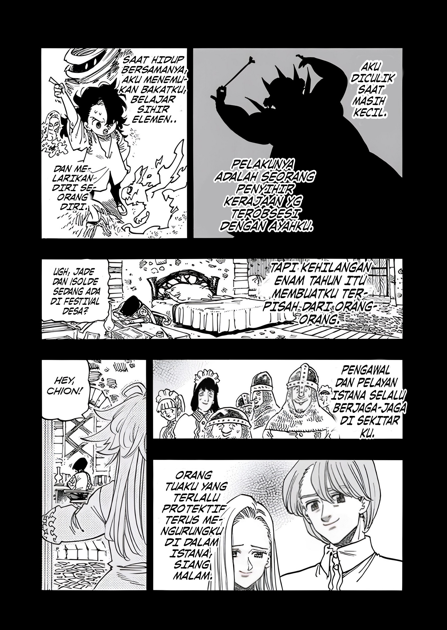 Mokushiroku no Yonkishi Chapter 179