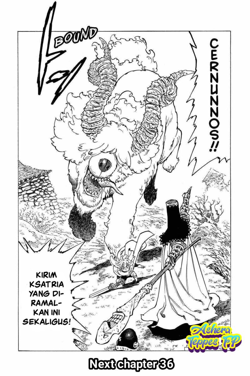 Mokushiroku no Yonkishi Chapter 35