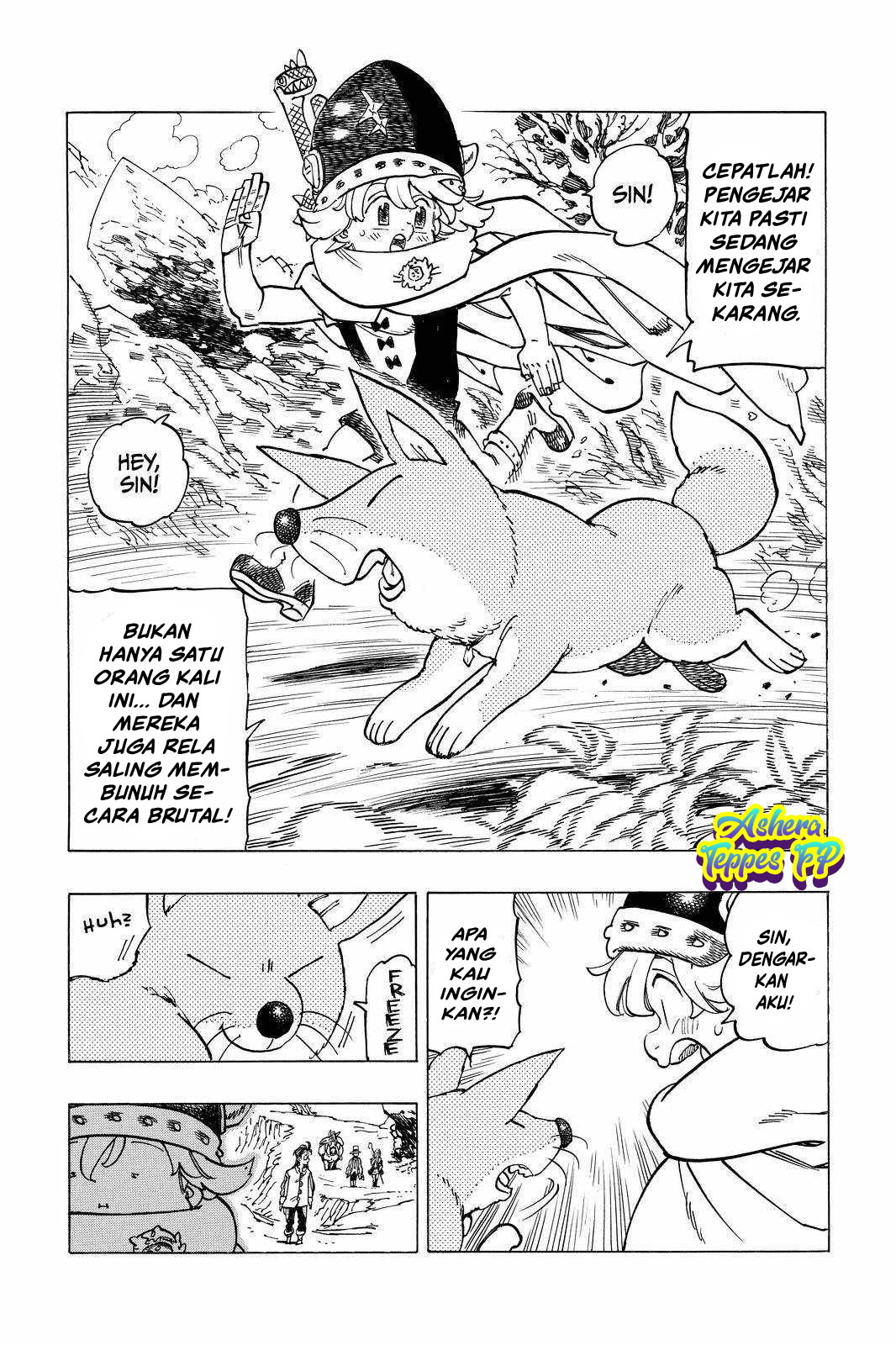 Mokushiroku no Yonkishi Chapter 41