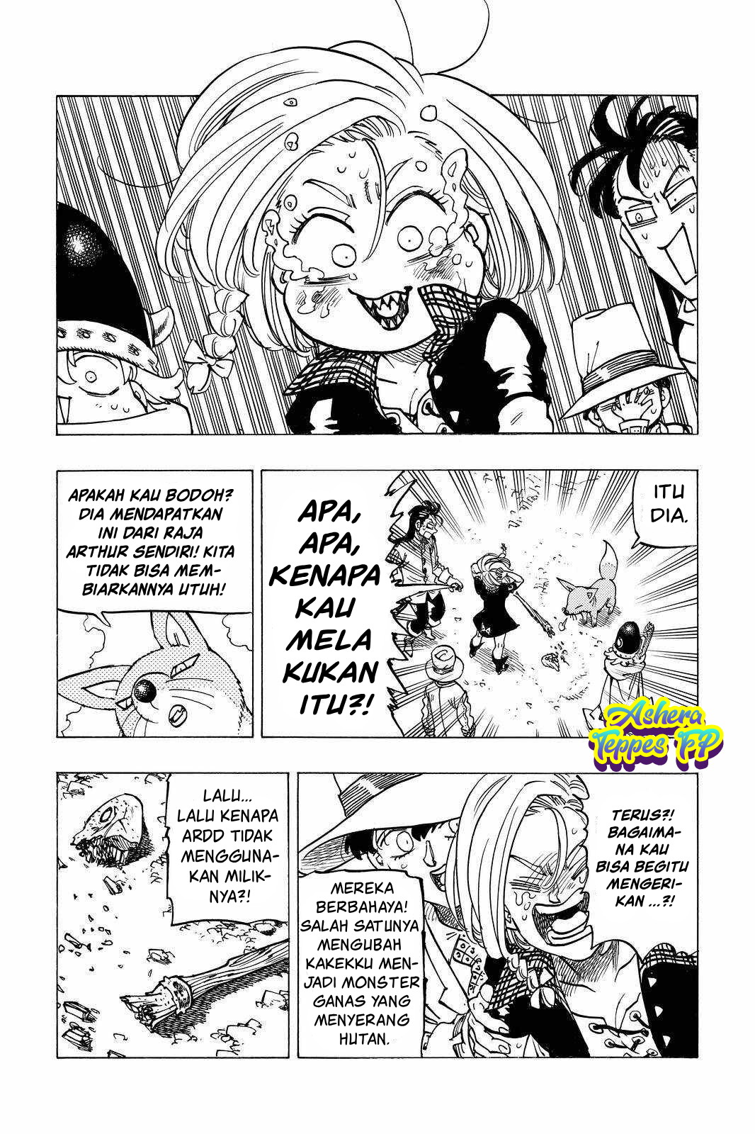 Mokushiroku no Yonkishi Chapter 41
