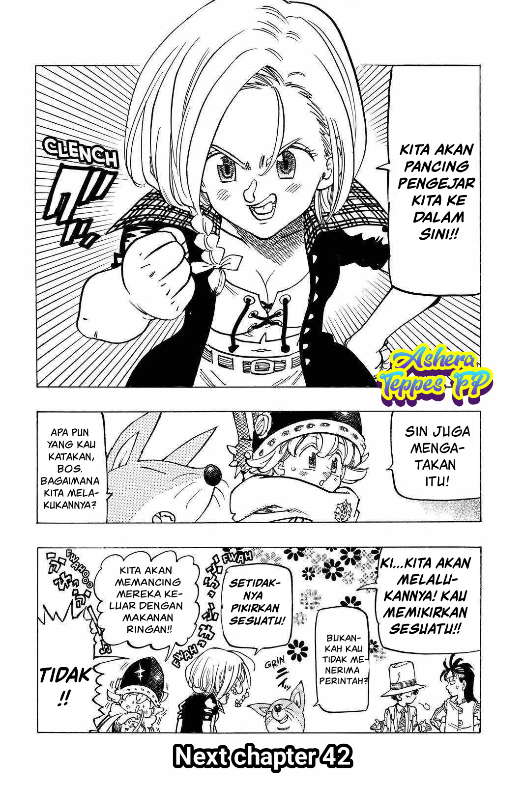Mokushiroku no Yonkishi Chapter 41