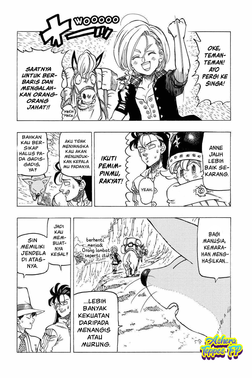 Mokushiroku no Yonkishi Chapter 41