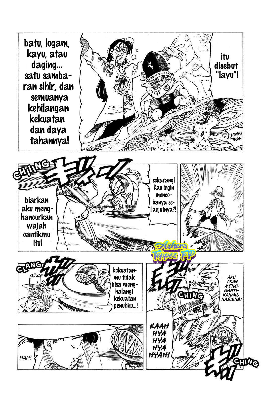 Mokushiroku no Yonkishi Chapter 43
