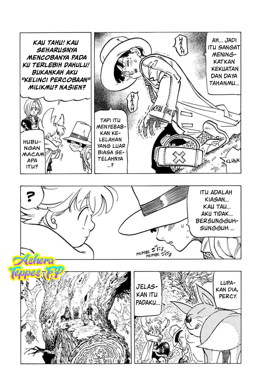 Mokushiroku no Yonkishi Chapter 44