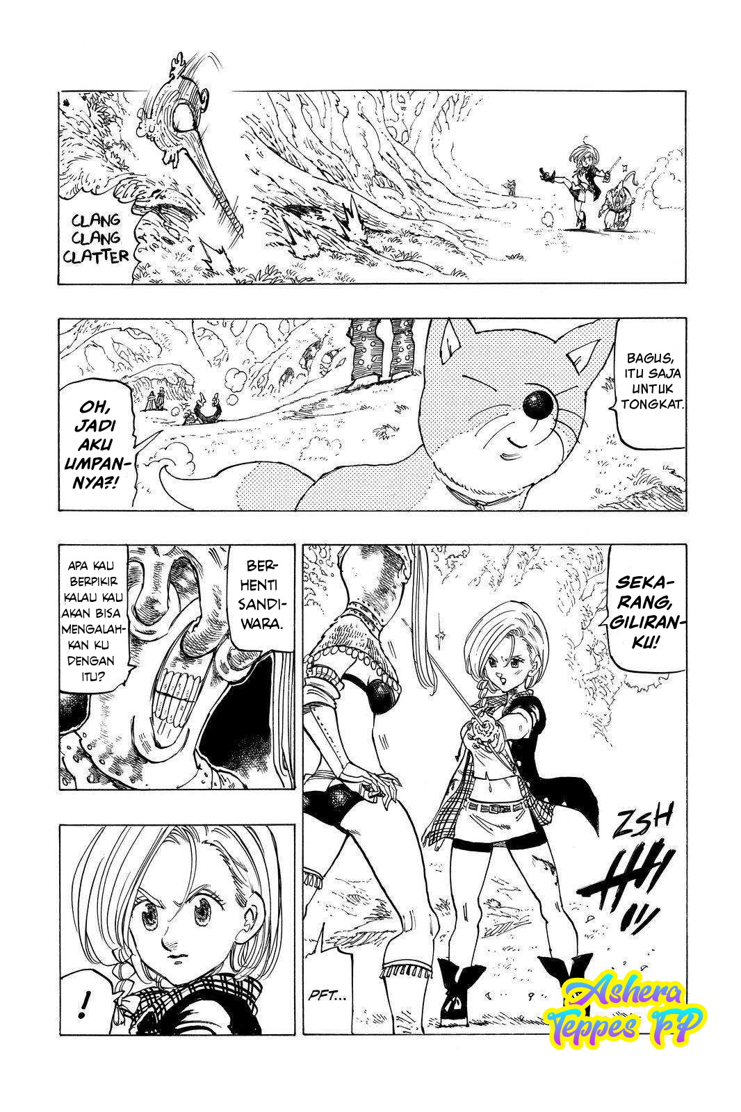 Mokushiroku no Yonkishi Chapter 45