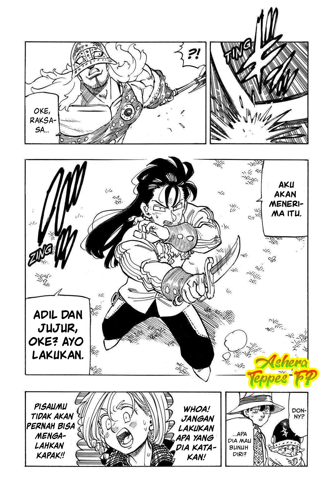 Mokushiroku no Yonkishi Chapter 46