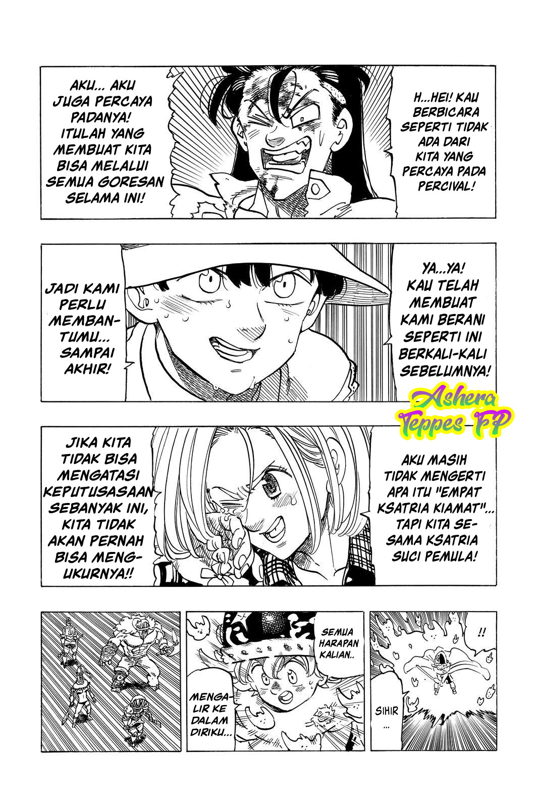 Mokushiroku no Yonkishi Chapter 47