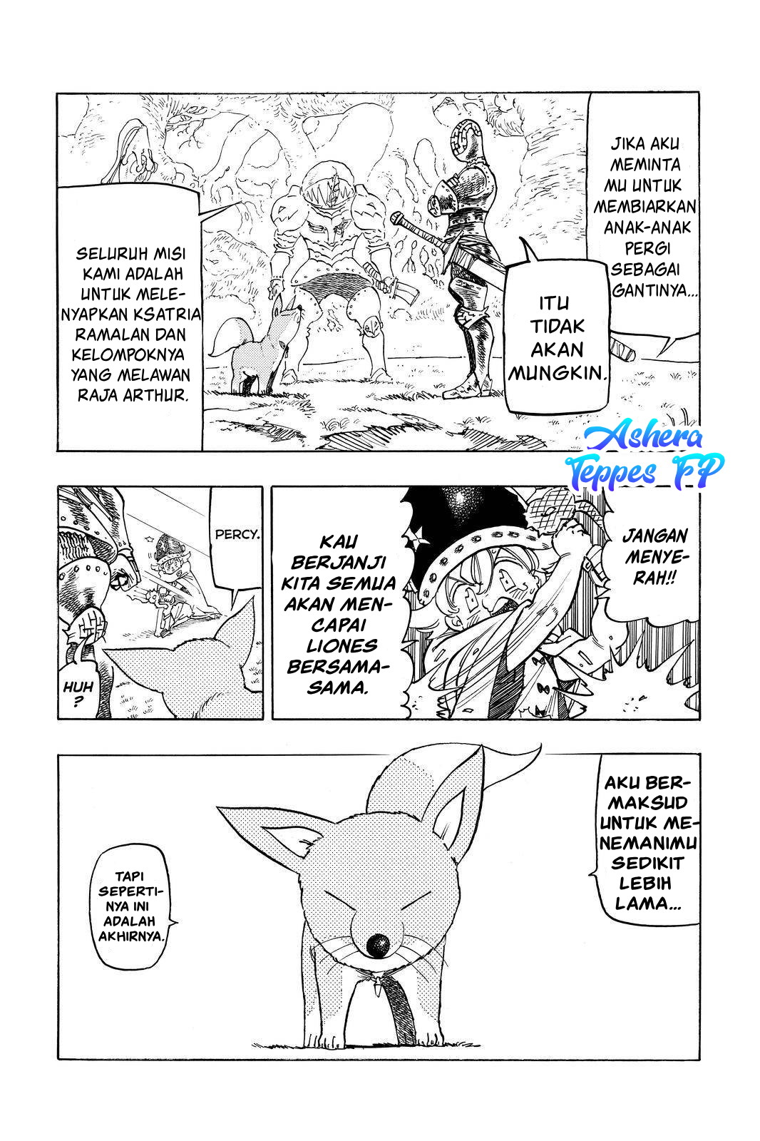 Mokushiroku no Yonkishi Chapter 48