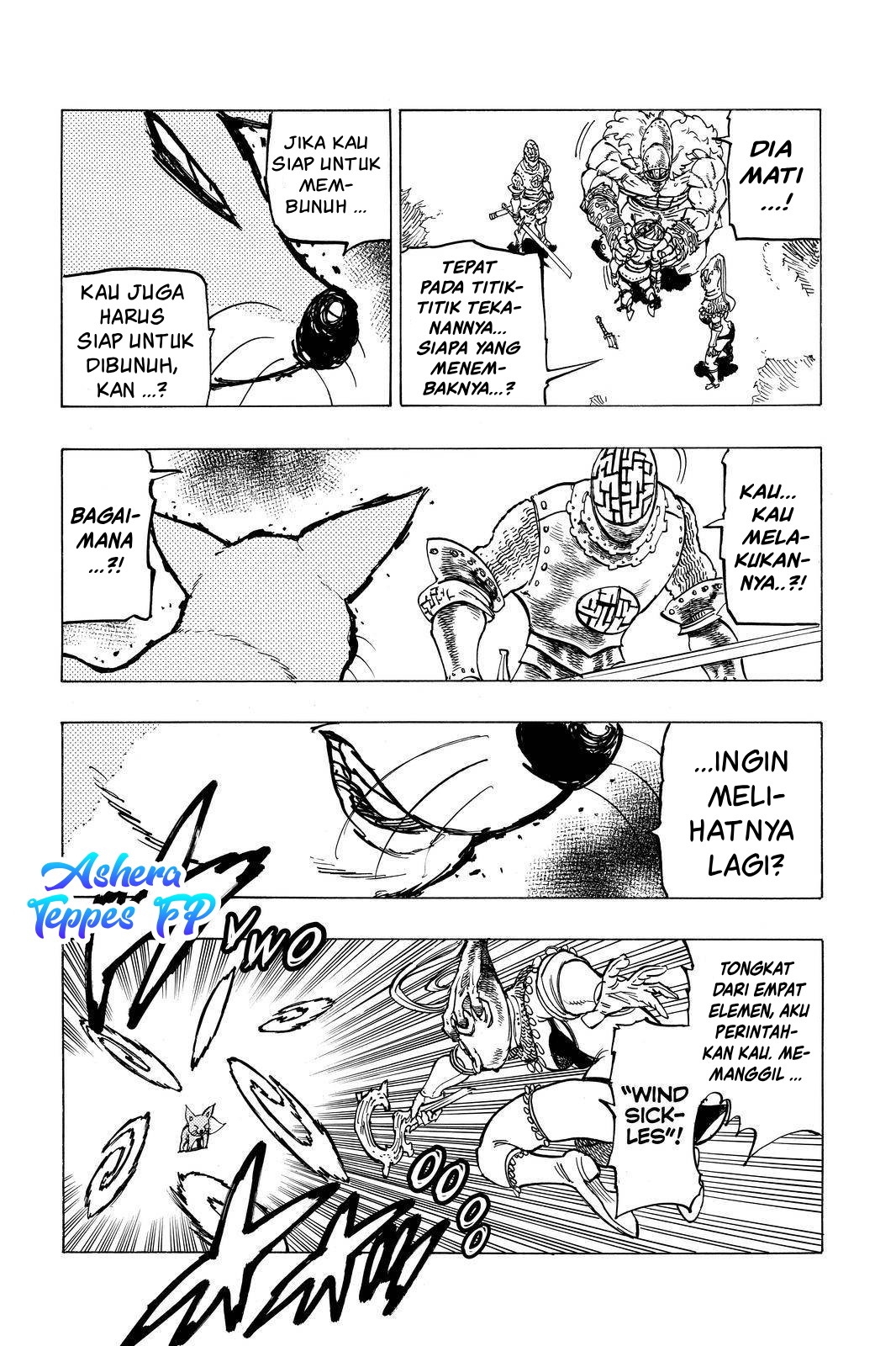 Mokushiroku no Yonkishi Chapter 48