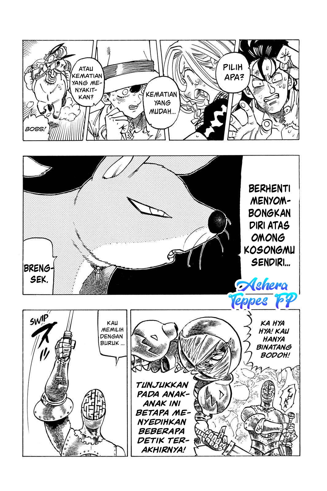 Mokushiroku no Yonkishi Chapter 48