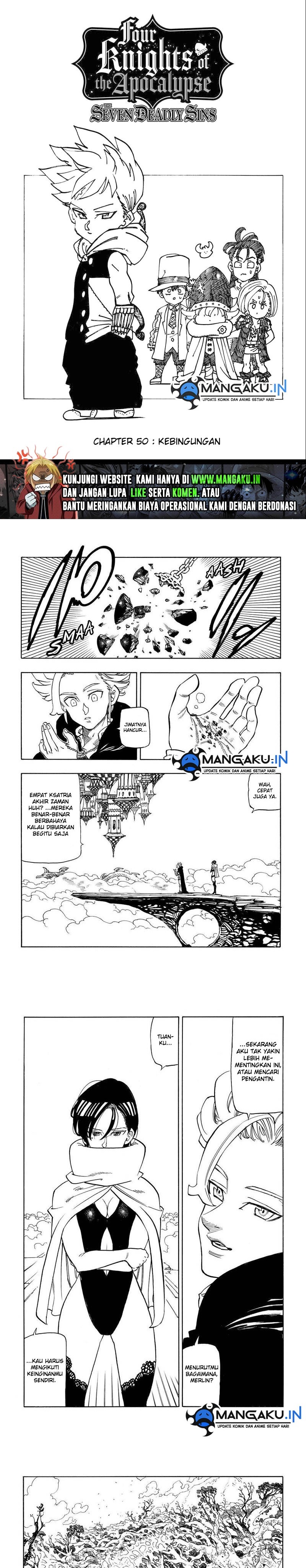 Mokushiroku no Yonkishi Chapter 50