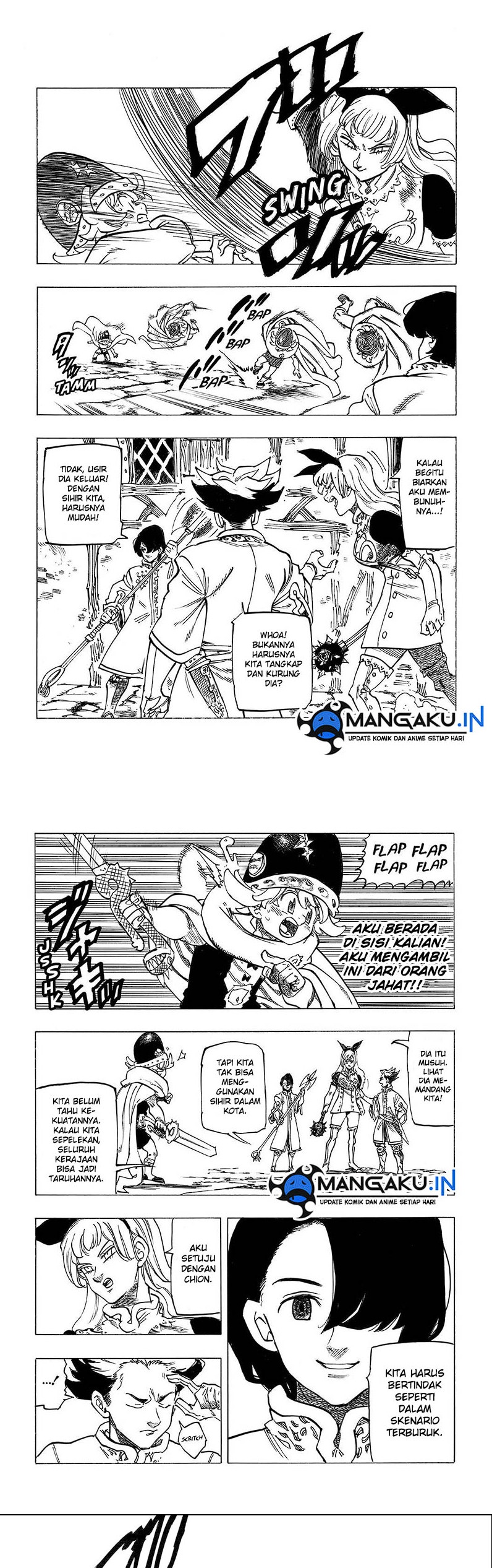 Mokushiroku no Yonkishi Chapter 53