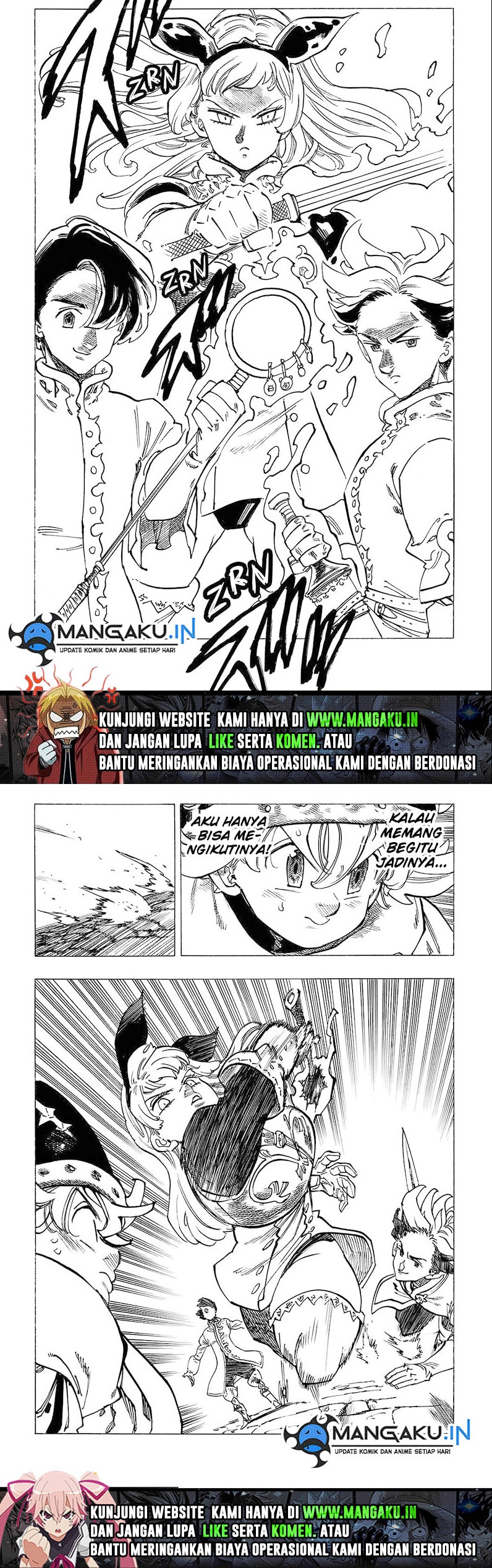 Mokushiroku no Yonkishi Chapter 53