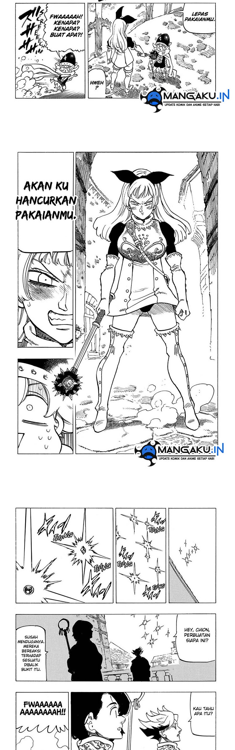 Mokushiroku no Yonkishi Chapter 53