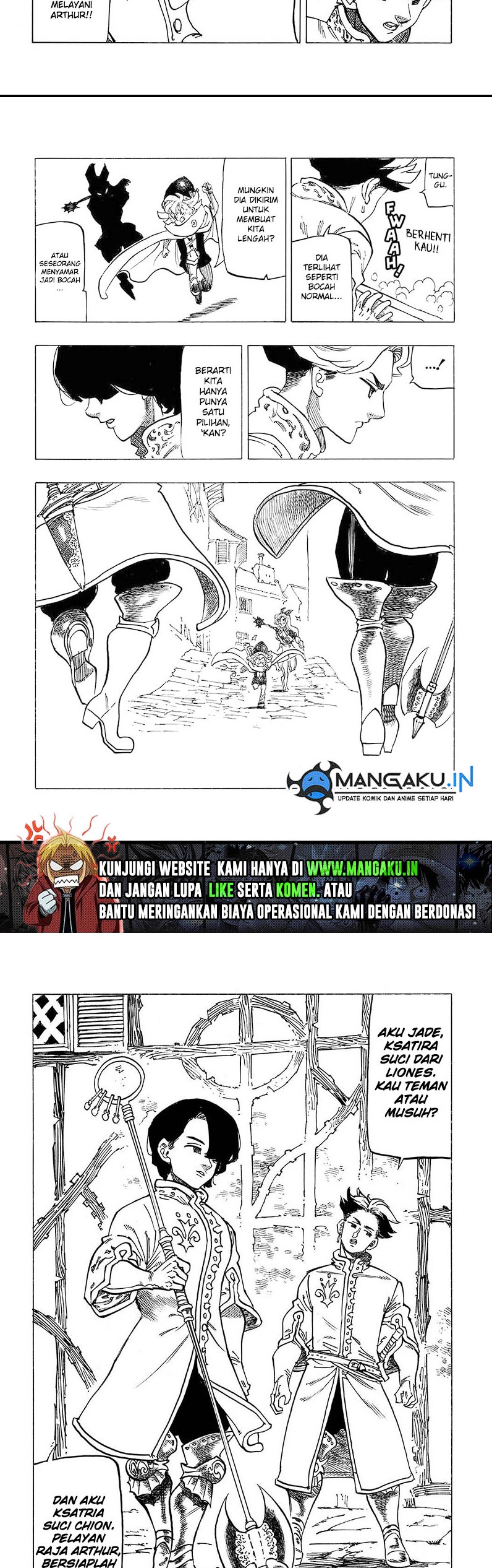 Mokushiroku no Yonkishi Chapter 53