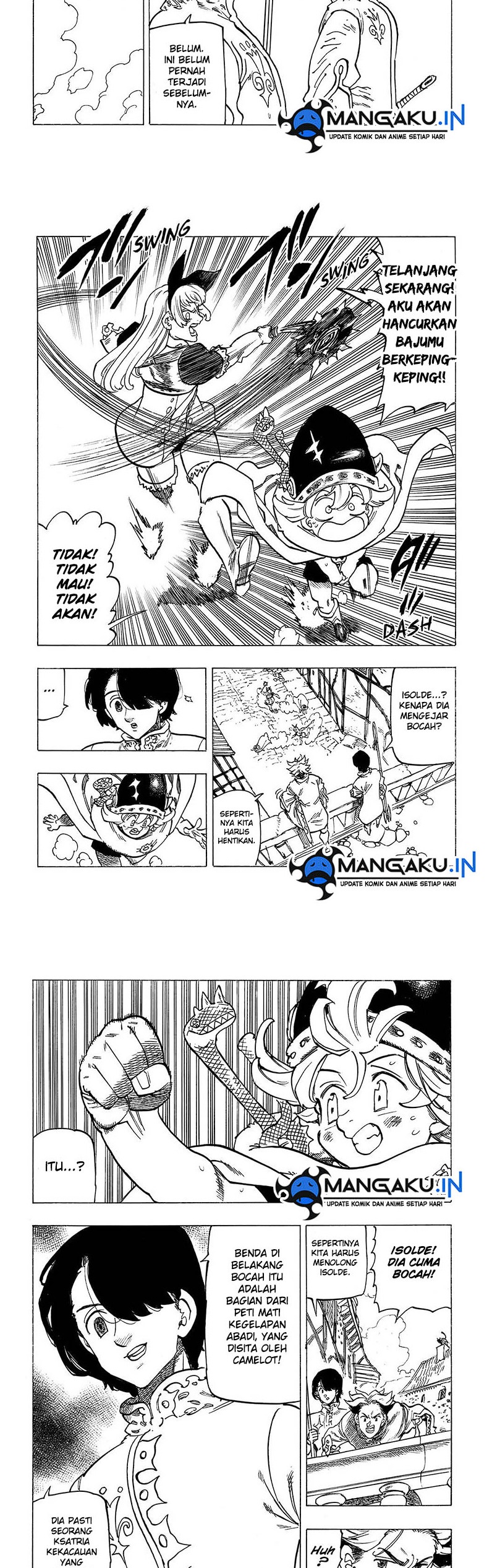 Mokushiroku no Yonkishi Chapter 53