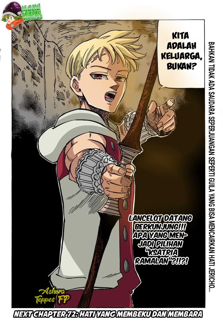 Mokushiroku no Yonkishi Chapter 71