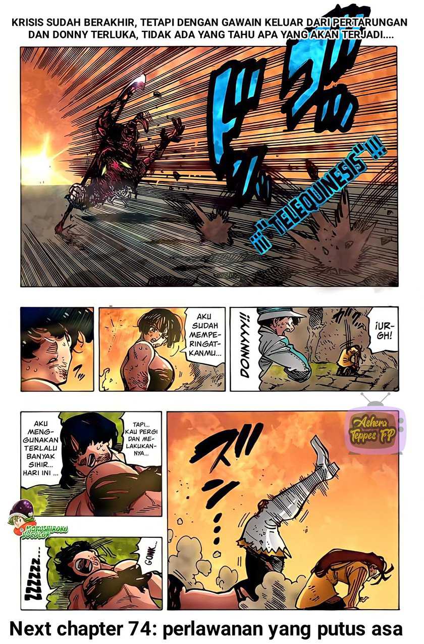 Mokushiroku no Yonkishi Chapter 73